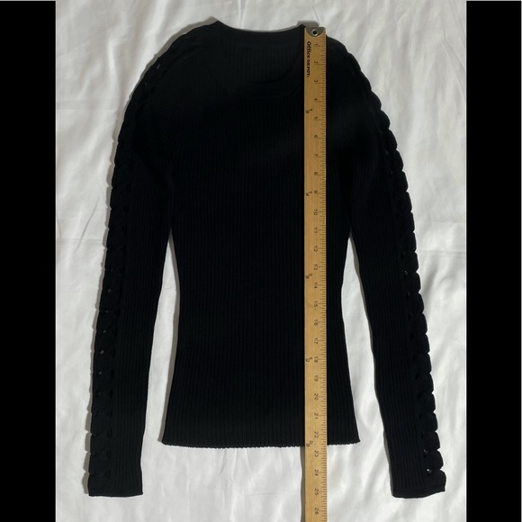 Jonathan Simkhai Cut Out Rib Knit Top - Picture 4 of 9